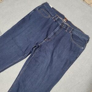 Ridgecut Toughwear Flex Work Jeans Straight Fit Mare Blue 46x30 NWT